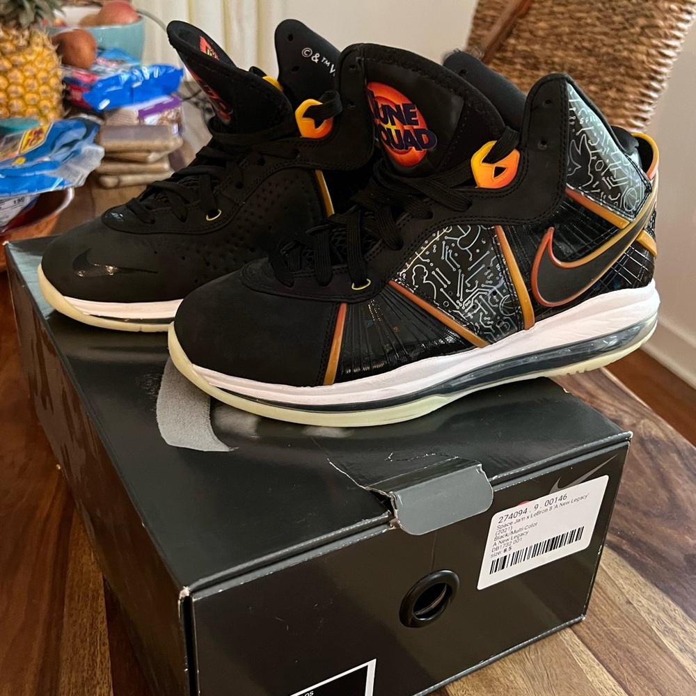 Space Jam X LeBron 8 A New Legacy 2021 Mens Sneakers Size 8.5 MINT meticulous